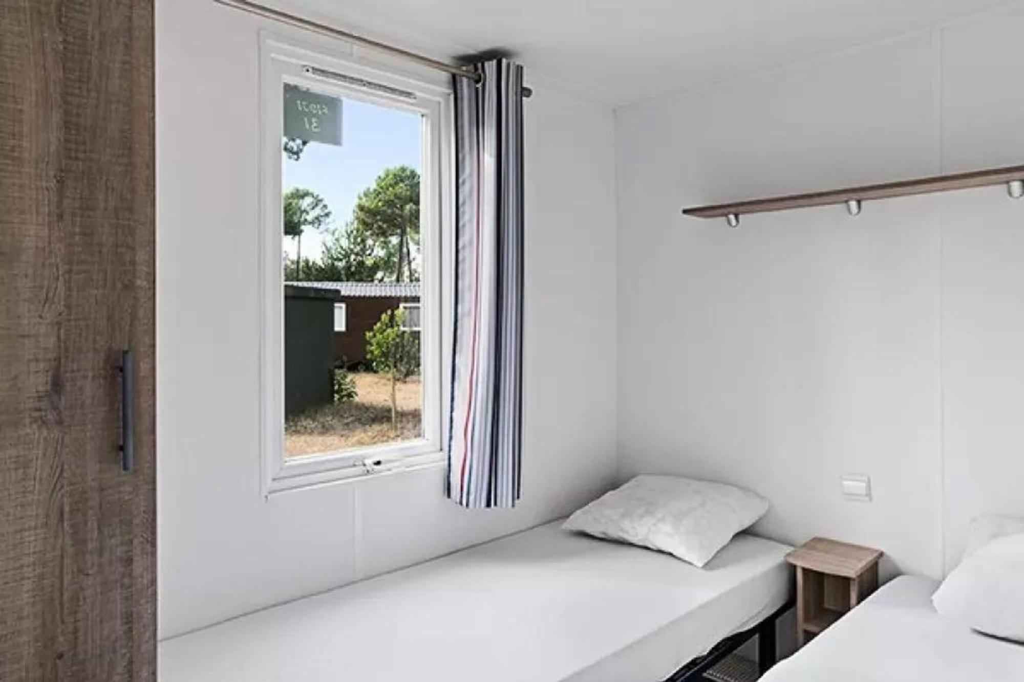 Mobile Home Camping Marvilla Parks Le Petit Mousse M028 Vias Eksteriør bilde
